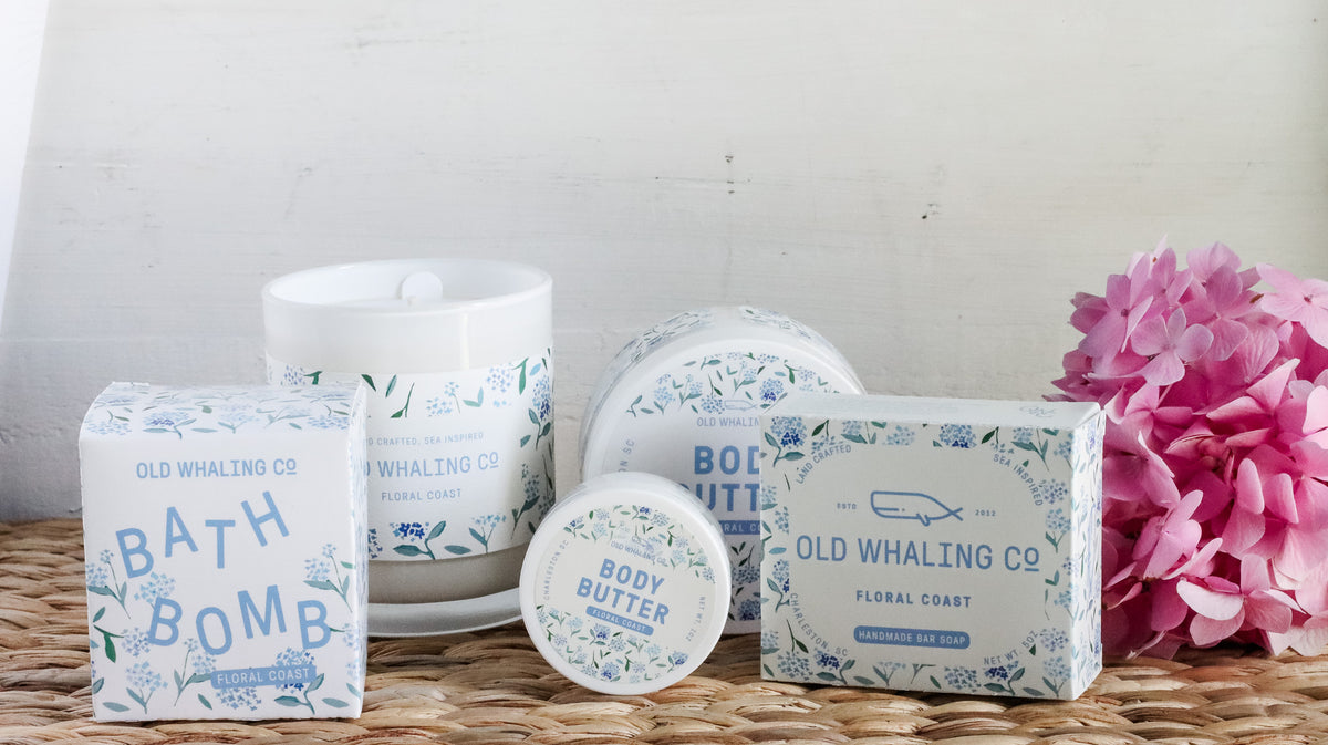 Old Whaling Co Floral Coast Body Butter Travel Size