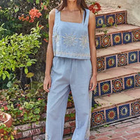 By Together Embroidered Top