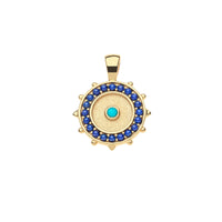 Jane Win Protect Stoney Watchful Eye Pendant