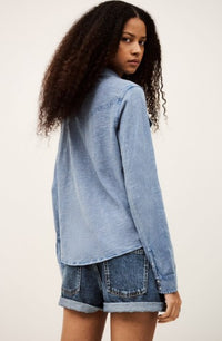 Ba&sh Icare Chambray Shirt