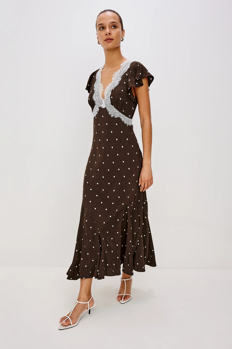 Rails Mattia Polka Dot Maxi Dress