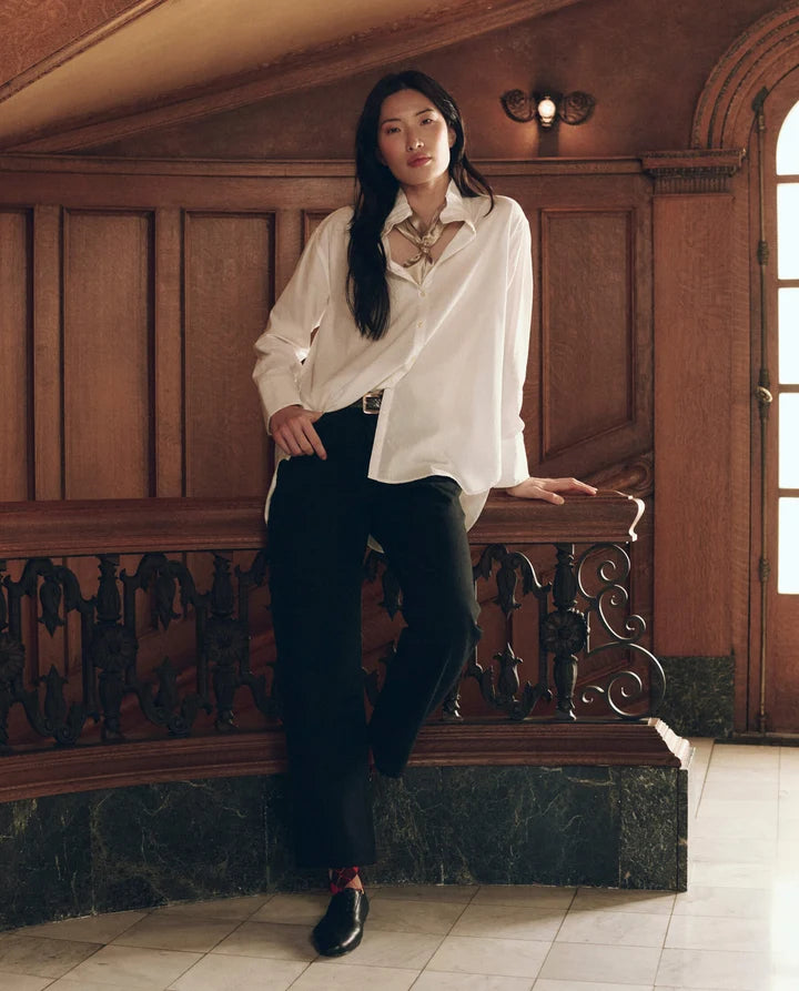 The Great Ruffle Neck Shirt