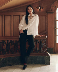 The Great Ruffle Neck Shirt