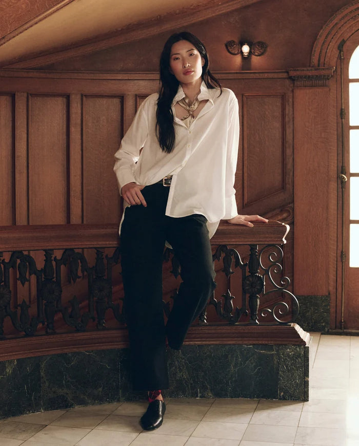 The Great Ruffle Neck Shirt