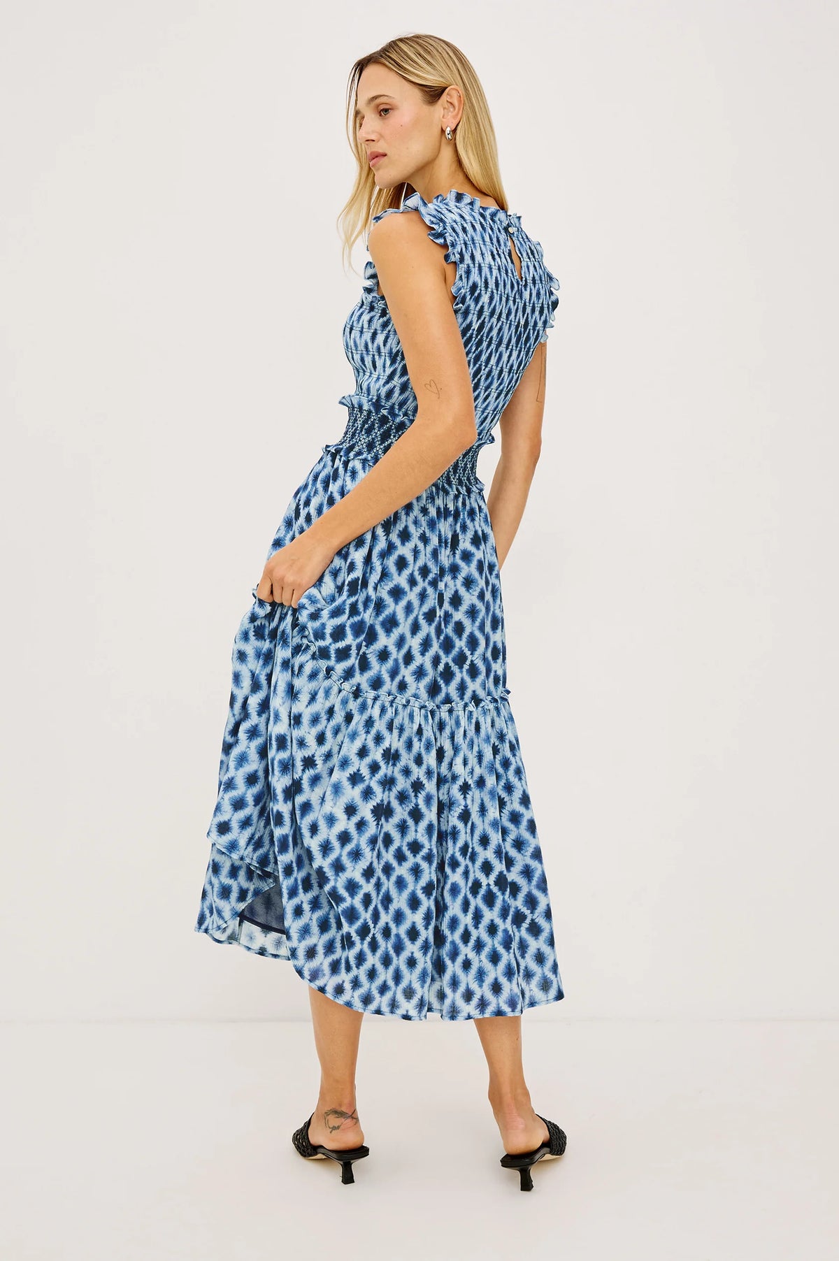 Rails Vivier Shibori Print Dress