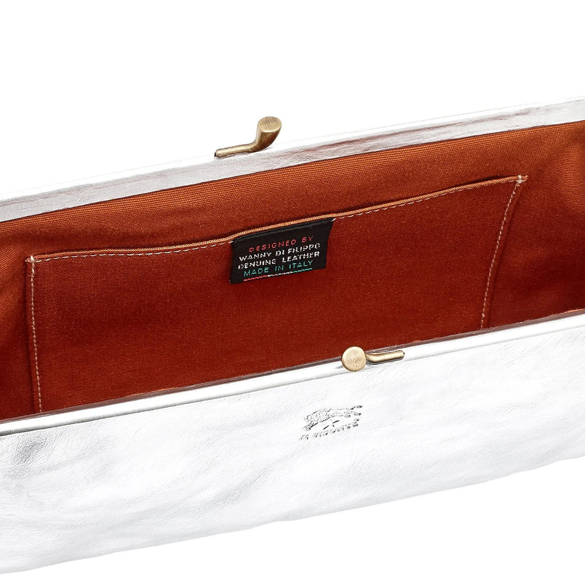 Il Bisonte Leather Clutch