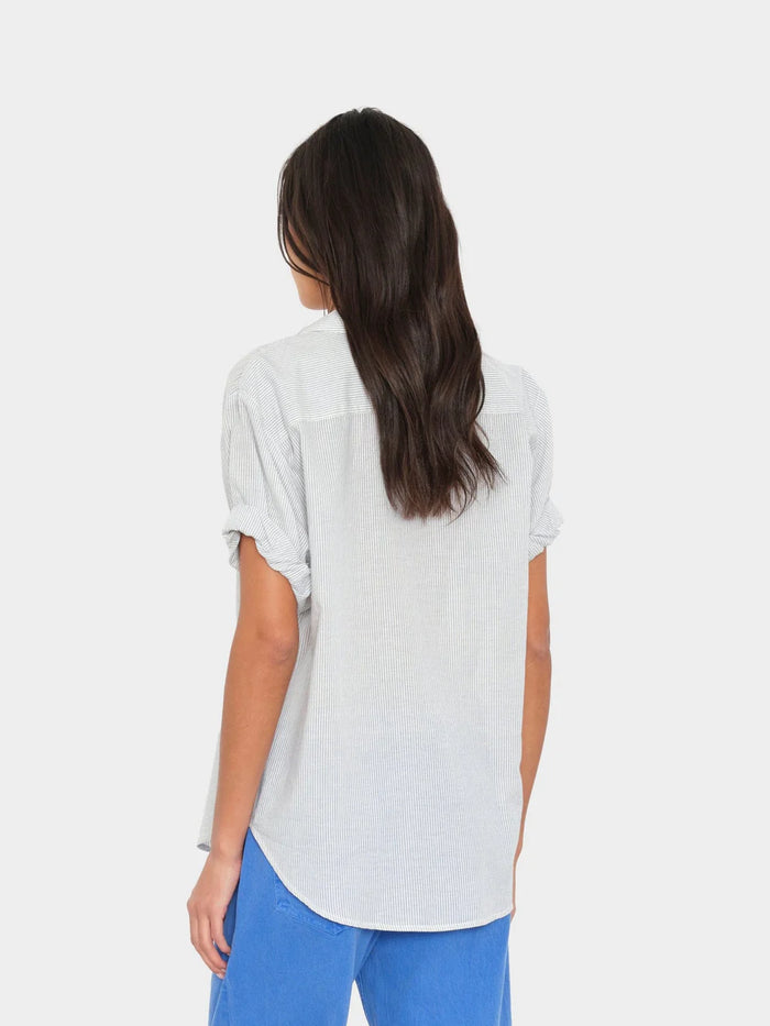 Xirena Channing Windward Stripe Shirt