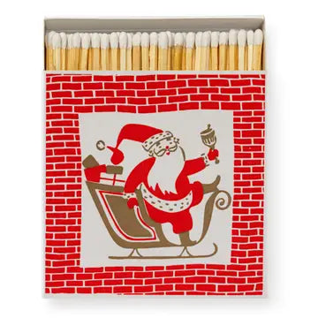 The Archivist Square Matchboxes Father Christmas