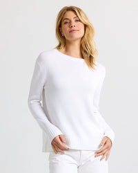 Pura Cashmere Everyday Cotton Crew