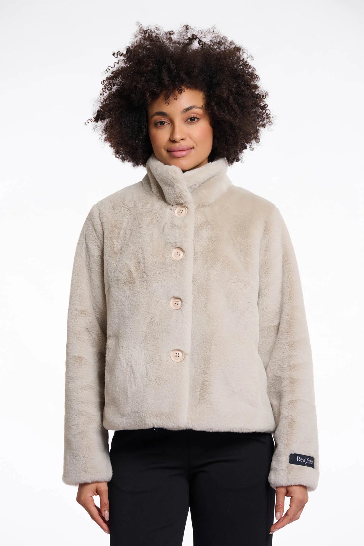 Rino & Pelle Vie Faux Fur Jacket