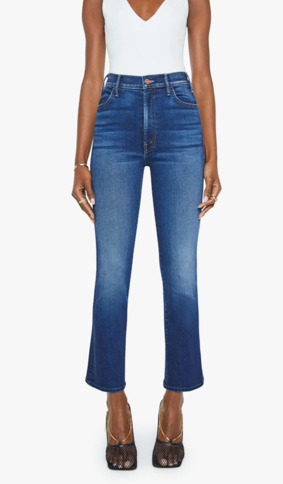 Mother Denim The Hustler Ankle Taking Chances Jeans