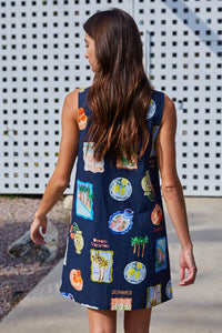 By Together Summer Print Mini Dress