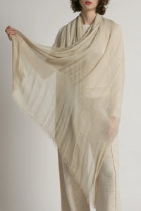 Look by M Sheer Cotton Scarf