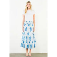 THML Floral Pattern Long Skirt