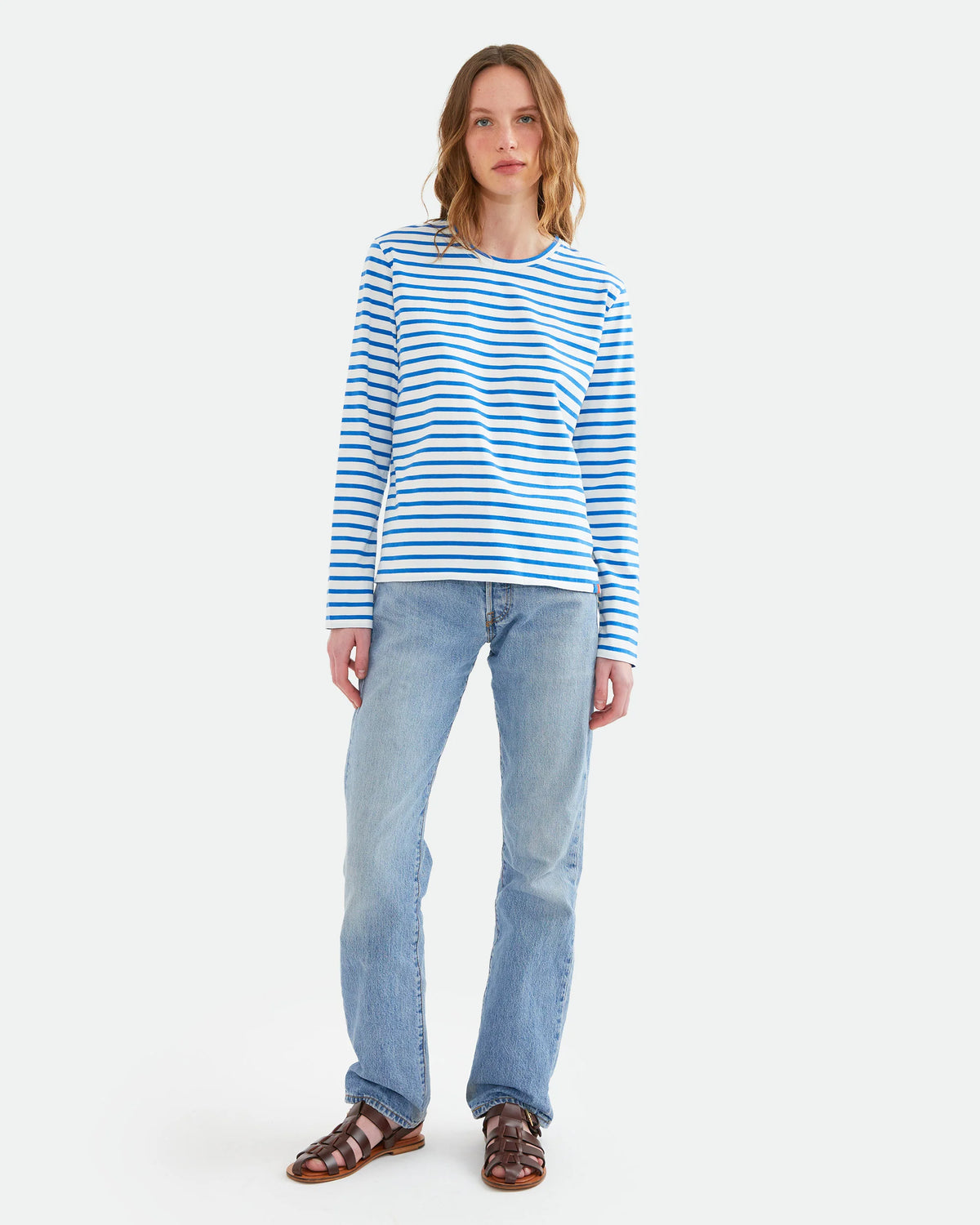 Kule The Modern Long Sleeve Stripe T-Shirt