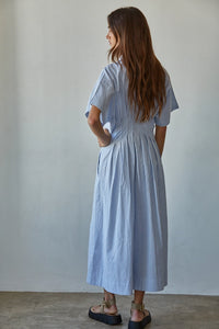 By Together Pleated Flare Dress