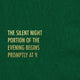 Silent Night