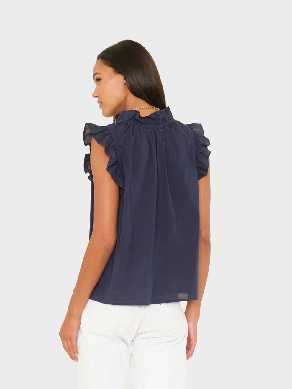 Xirena Bex Cotton Poplin Top