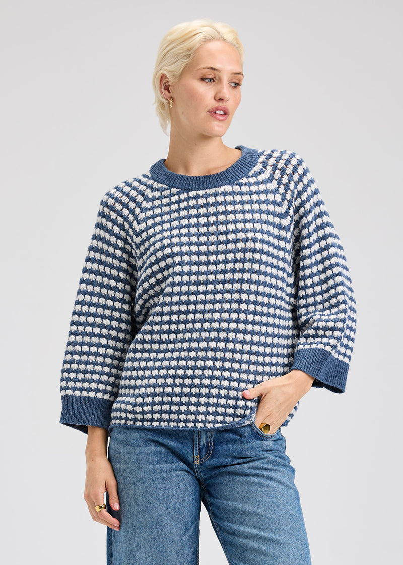 Zaket & Plover Texture Crew Sweater