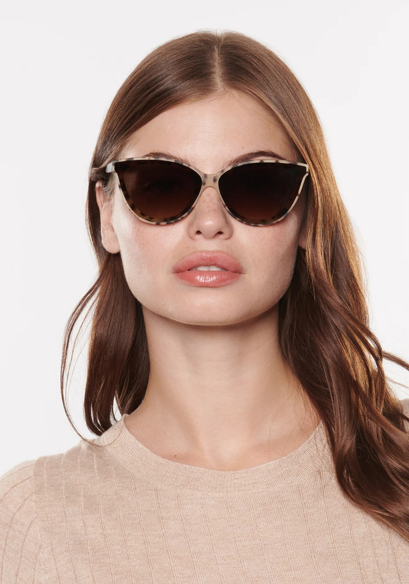 Krewe Monroe Nylon Matte Oyster Sunglasses