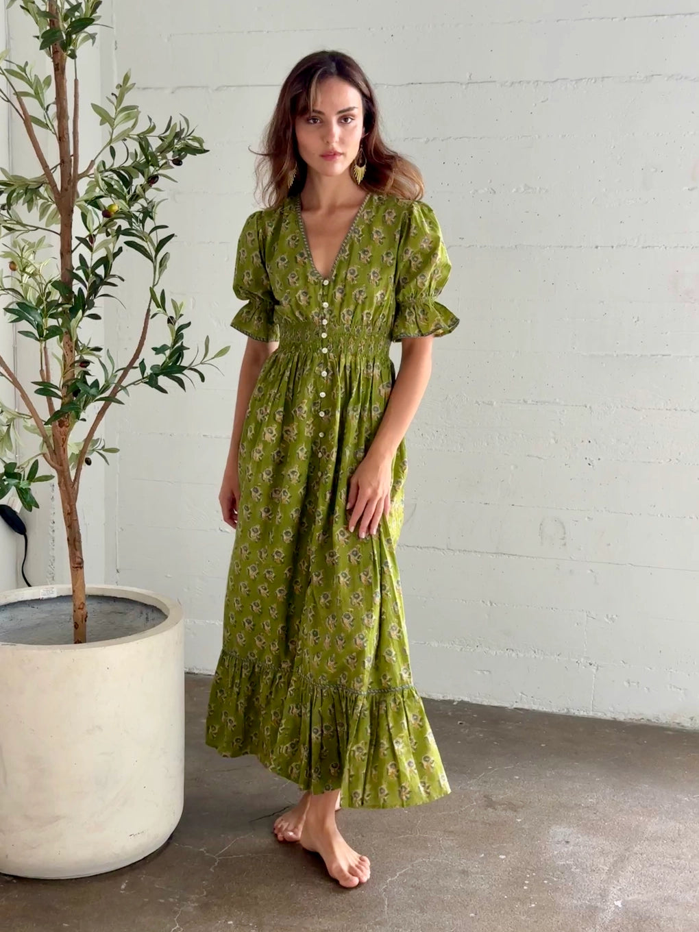 The Fox & The Mermaid Titiana Maxi Dress