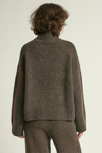 Look by M Chunky Mock Neck Sweater