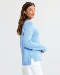 Pura Cashmere Everyday Cotton Crew