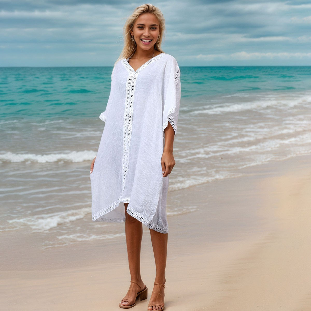 Accity Relaxed Fit Beach Coverup
