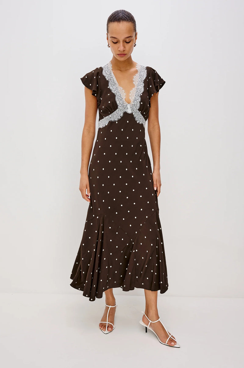 Rails Mattia Polka Dot Maxi Dress