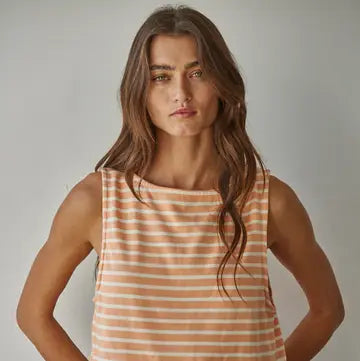By Together Striped Sleeveless Top