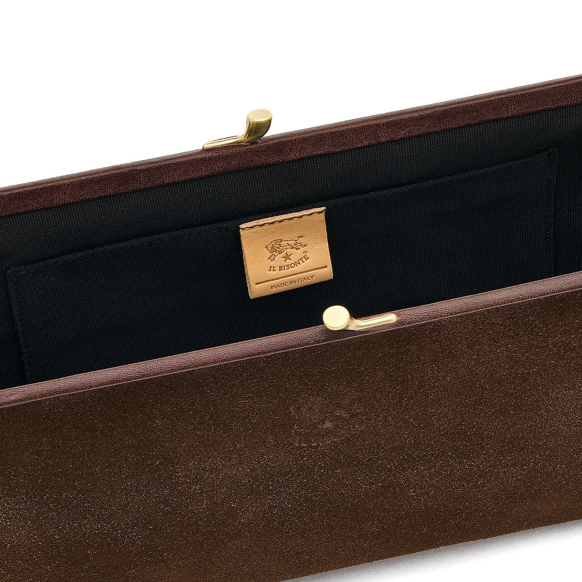 Il Bisonte Manuela Suede Clutch