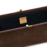 Il Bisonte Manuela Suede Clutch