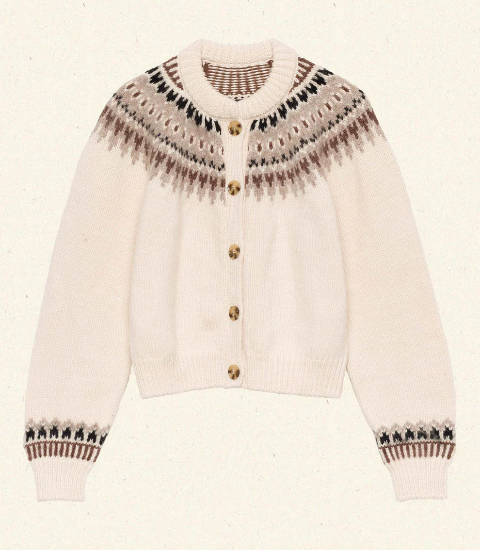 DOEN Clarke Fairisle Cardigan
