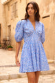 Ditsy Blue