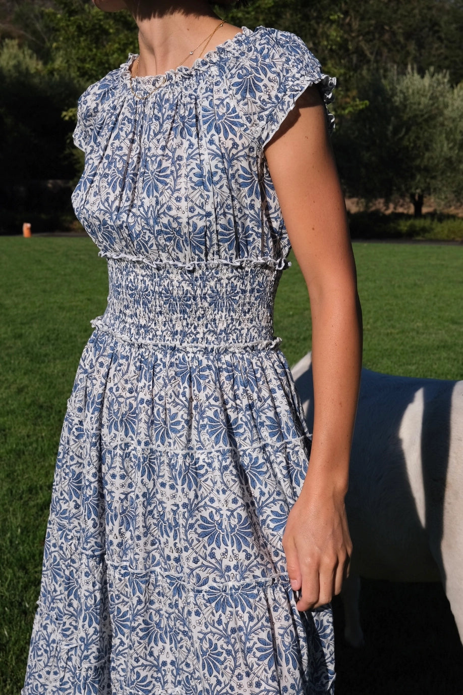 Maison Marigold Majorca Midi Dress