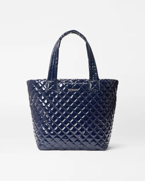 MZ Wallace Medium Metro Tote Deluxe Navy Lacquer