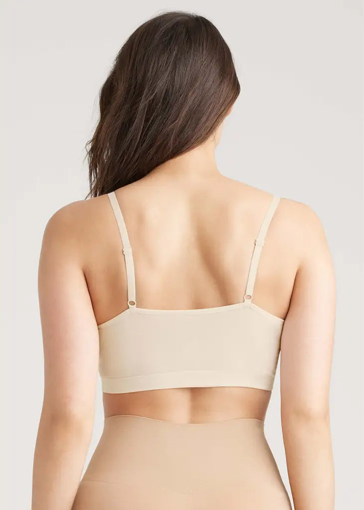 Yummie Claudia Comfortably Curved Longline Seamless Bra - Busted Bra Shop