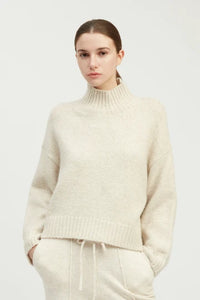 Common Knit Chunky Mockneck Sweater