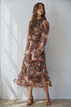 Brown Floral