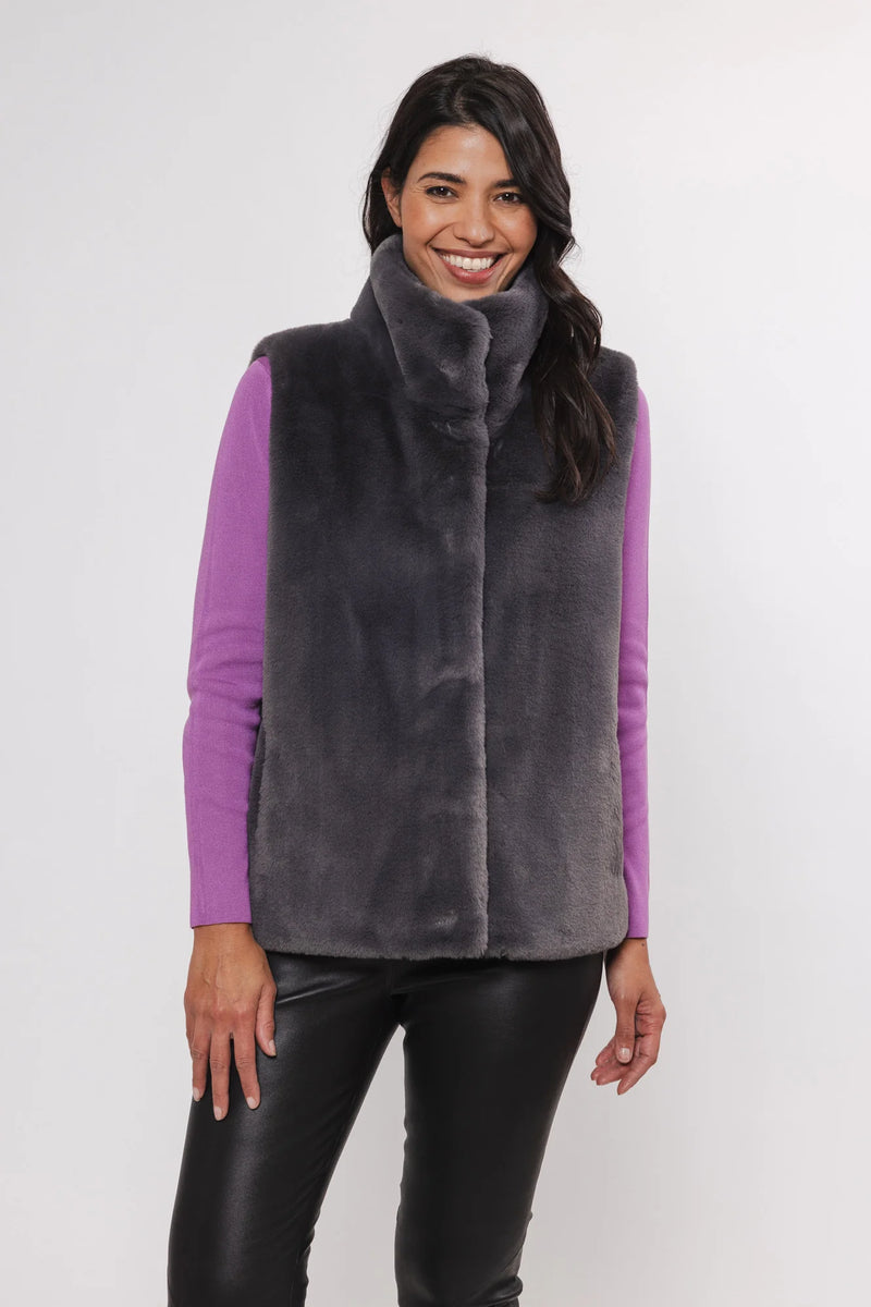 Rino & Pelle Lison Faux Fur Vest