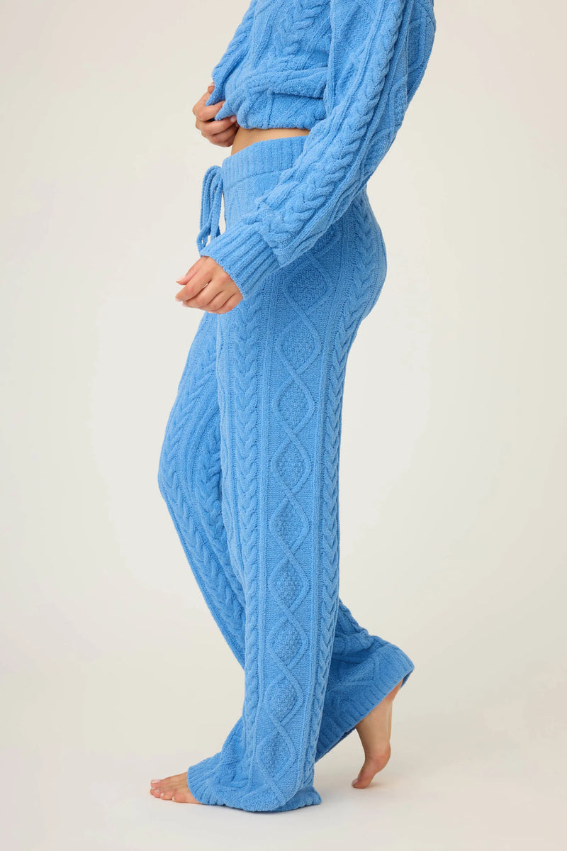 P.J. Salvage Cozy Chenille Cable Knit Lounge Pants