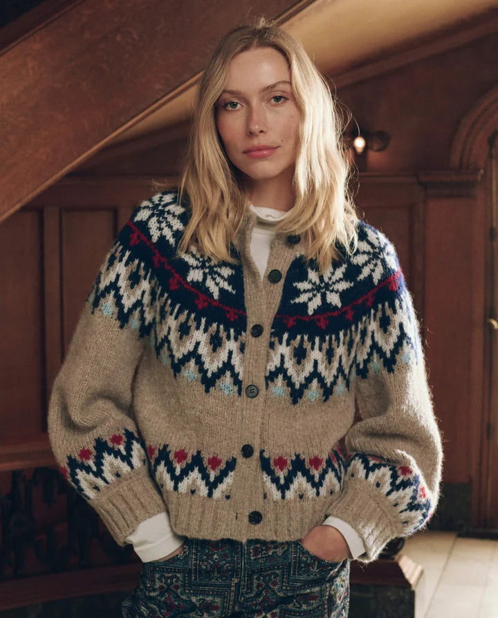 The Great Snowflake Fair Isle Cardigan