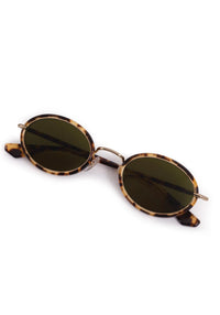 Krewe Kate 12K+ Nikko Tortoise Sunglasses