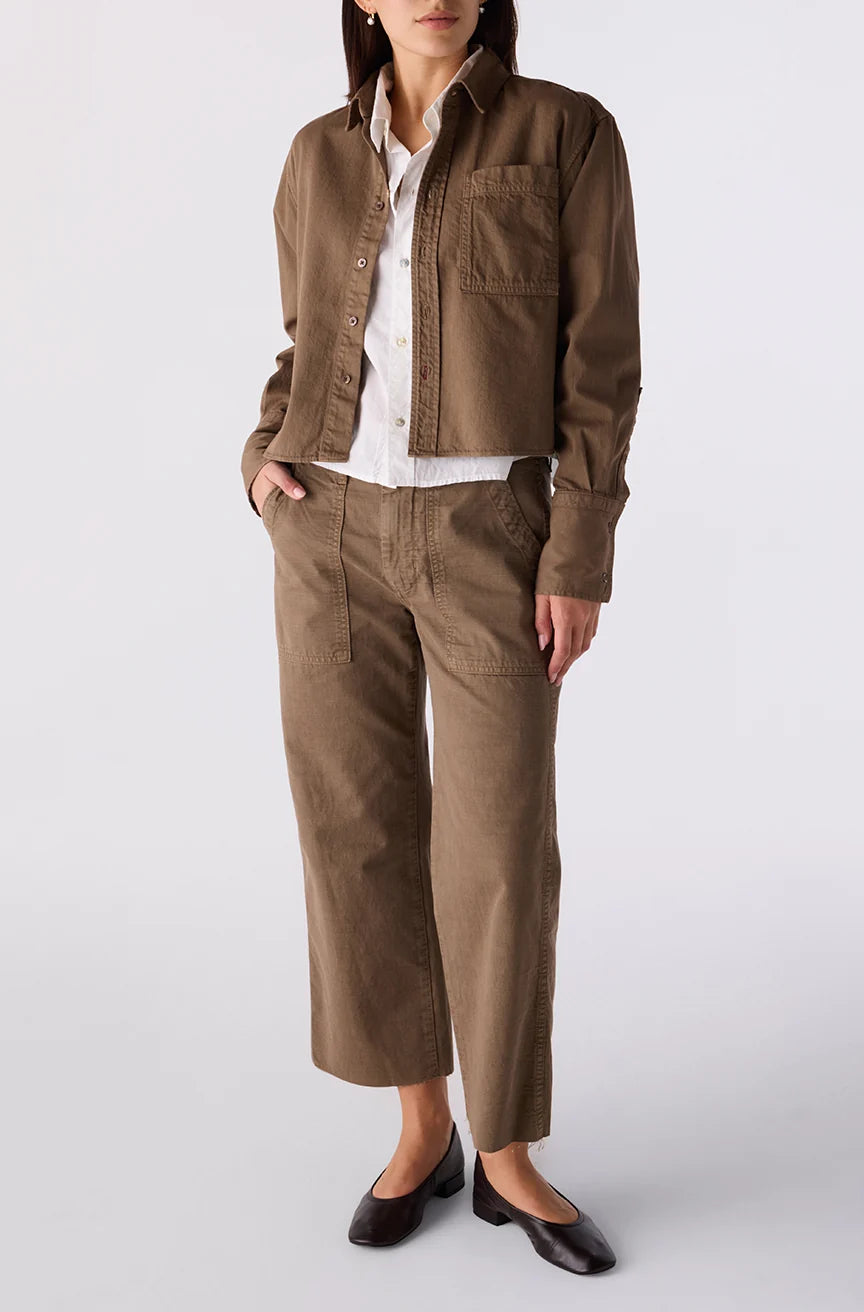 AMO Denim Easy Army Slouch Crop Pant