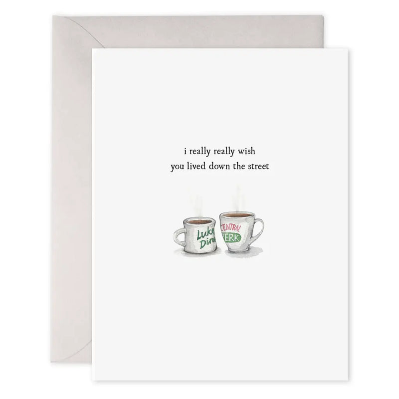 E.Frances Coffee Cups,Love, & Friendship Card