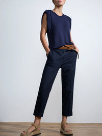 Brochu Walker Navy Westport Brushed Pant