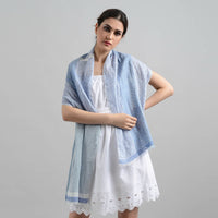 Sadhu Collective Summer Loom Handwoven Linen Scarf