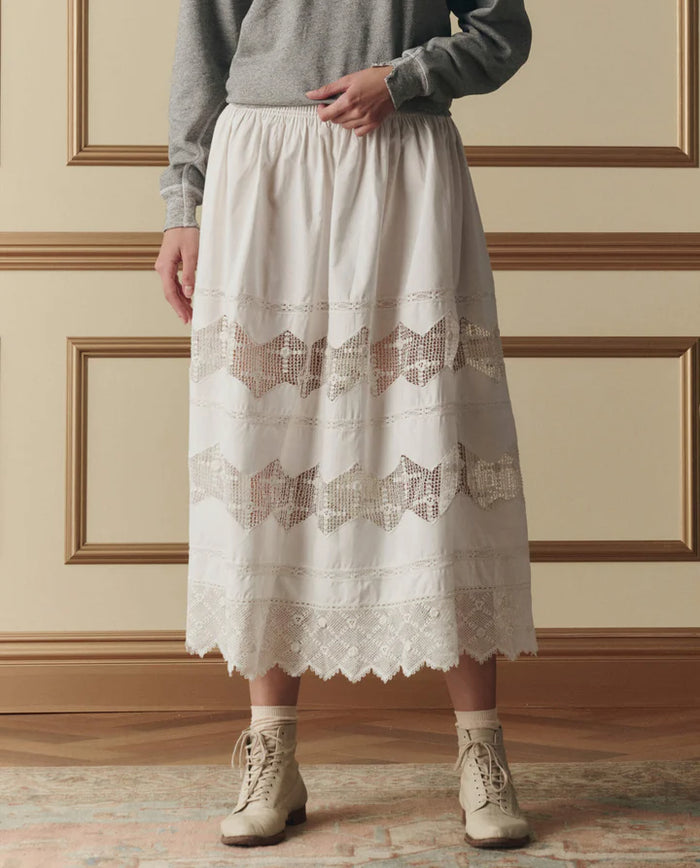 The Great Rosette Crochet Canary Skirt