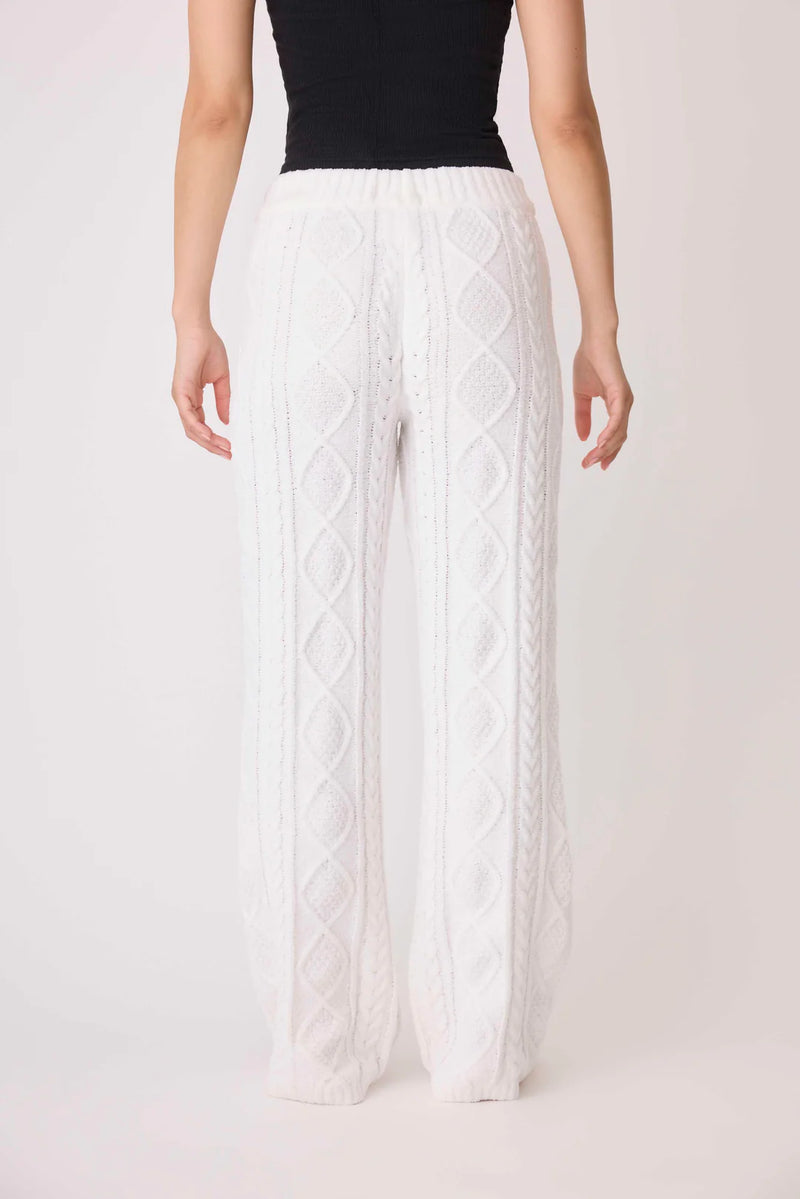 P.J. Salvage Cable Knit Lounge Pant