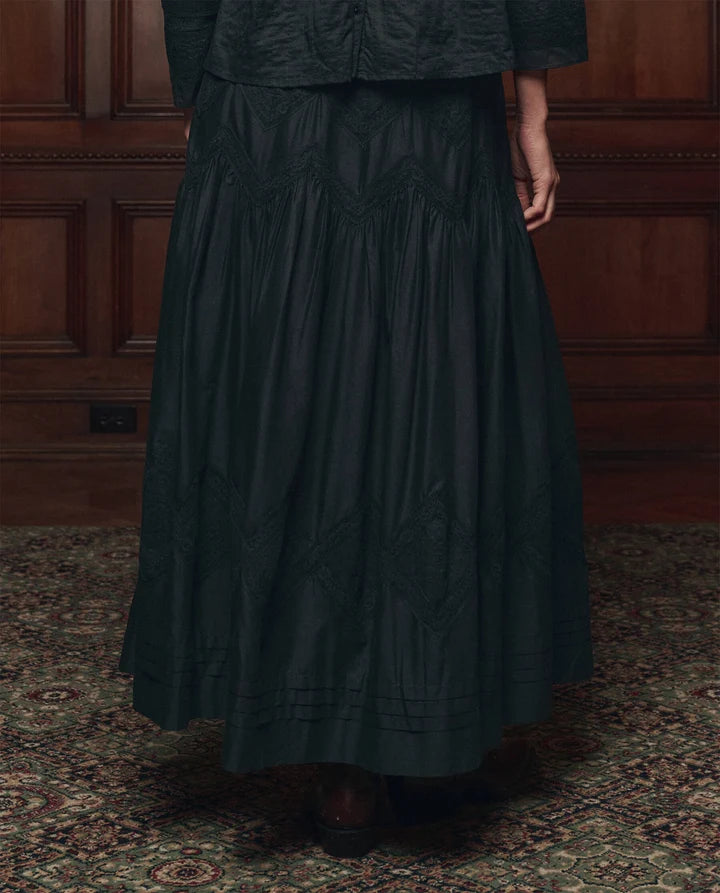 The Great Lattice Lace Victorian Skirt